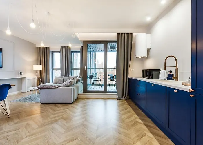 ,,centrum Stare ,, Widok Na Motlawe Gdansk